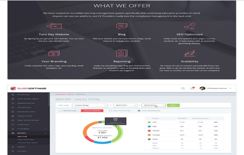 Learning Management System screenshot 3